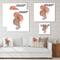 Designart - One Line Portrait of African American Woman IV - Modern Canvas Wall Art Print